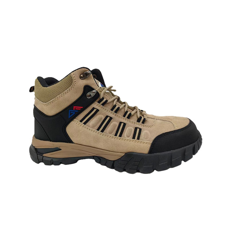 Chaussures de sécurité avec semelle intercalaire composite en daim de vache